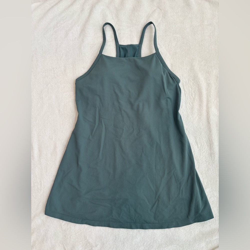 Avia Tennis dress-Women's Teal spaghetti strap